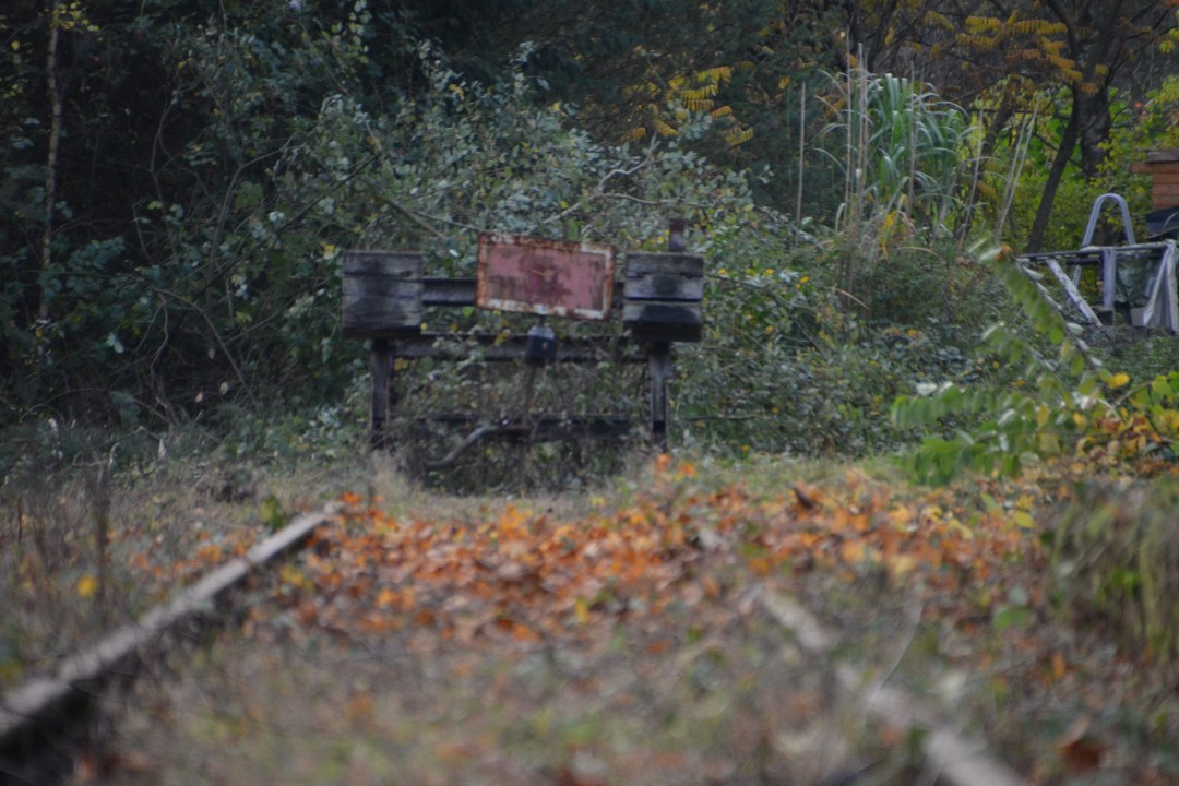 Hier ist die Stecke zuende.